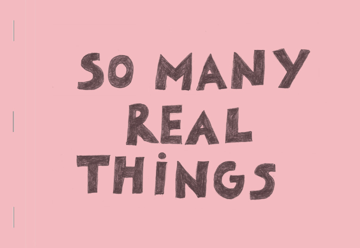 Kniha So Many Real Things 