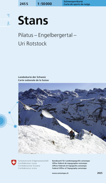 Printed items STANS SKI PAPIER IMPERMEABLE Bundesamt für Landestopografie swisstopo