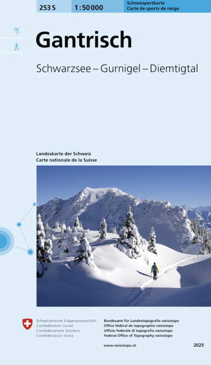 Printed items GANTRISCH SKI Bundesamt für Landestopografie swisstopo