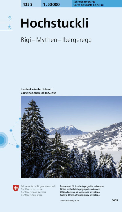 Printed items HOCHSTUCKLI SKI Bundesamt für Landestopografie swisstopo