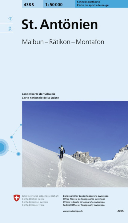 Printed items ST. ANTONIEN SKI Bundesamt für Landestopografie swisstopo