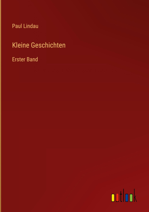 Kniha Kleine Geschichten Paul Lindau