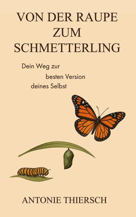 Kniha Von der Raupe zum Schmetterling Antonie Thiersch