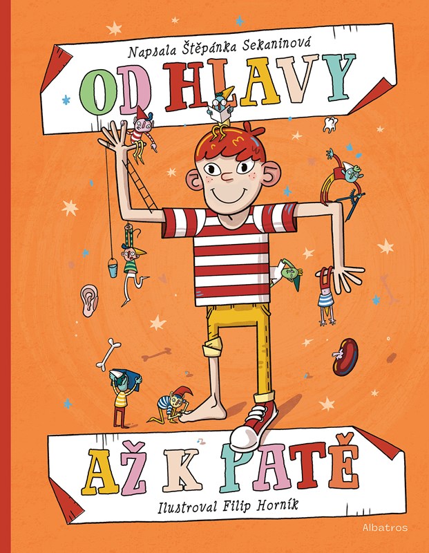 Kniha Od hlavy až k patě Štěpánka Sekaninová