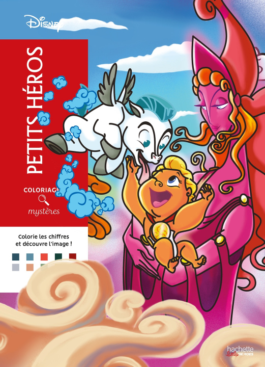 Книга Coloriages mystères Disney Petits héros 