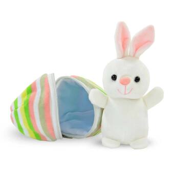 Hra/Hračka Plüsch-Hase im Ei, 16 cm 