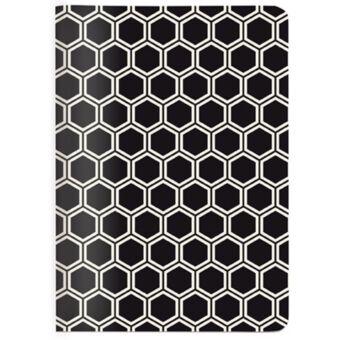 Könyv Hefte A6 Pattern Hexagon 