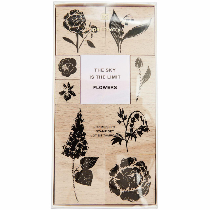 Hra/Hračka Stempelset Blumen FSC 100% 