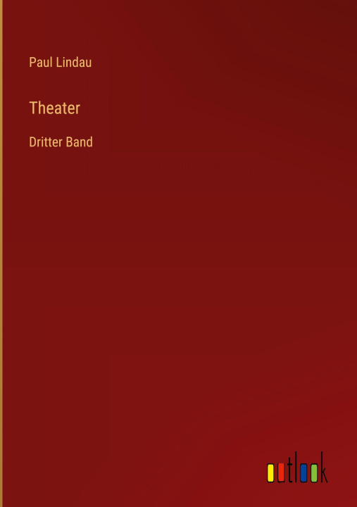 Kniha Theater Paul Lindau