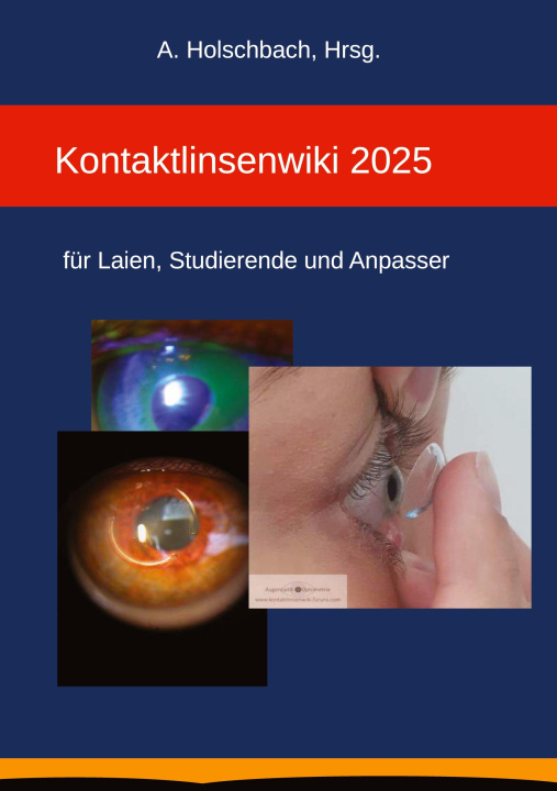 Kniha Kontaktlinsenwiki 2025 Andreas Holschbach