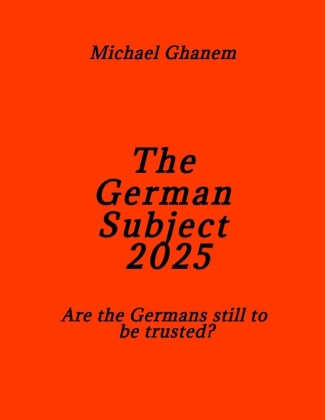 Kniha The German Subject 2025 Michael Ghanem