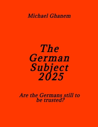 Knjiga The German Subject 2025 Michael Ghanem