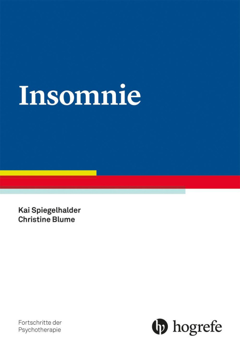 Kniha Insomnie Kai Spiegelhalder