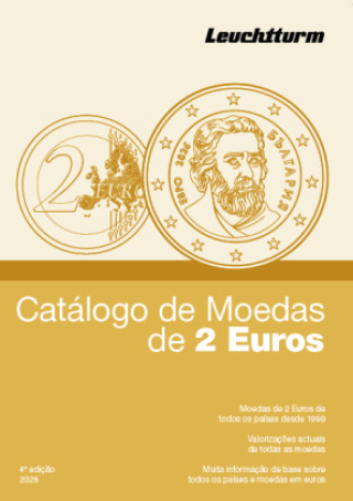 Knjiga 2-Euro-Katalog 2026 Portugiesisch 