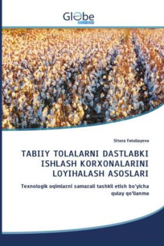Kniha TABIIY TOLALARNI DASTLABKI ISHLASH KORXONALARINI LOYIHALASH ASOSLARI Sitora Fatullayeva