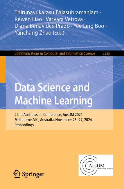 Kniha Data Science and Machine Learning Thirunavukarasu Balasubramaniam
