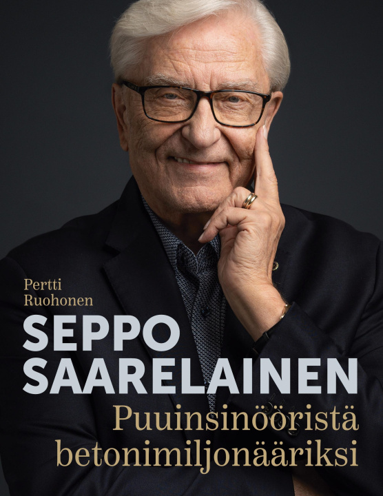 Kniha Pertti Ruohonen Puuinsinööristä betonimiljonääriksi 
