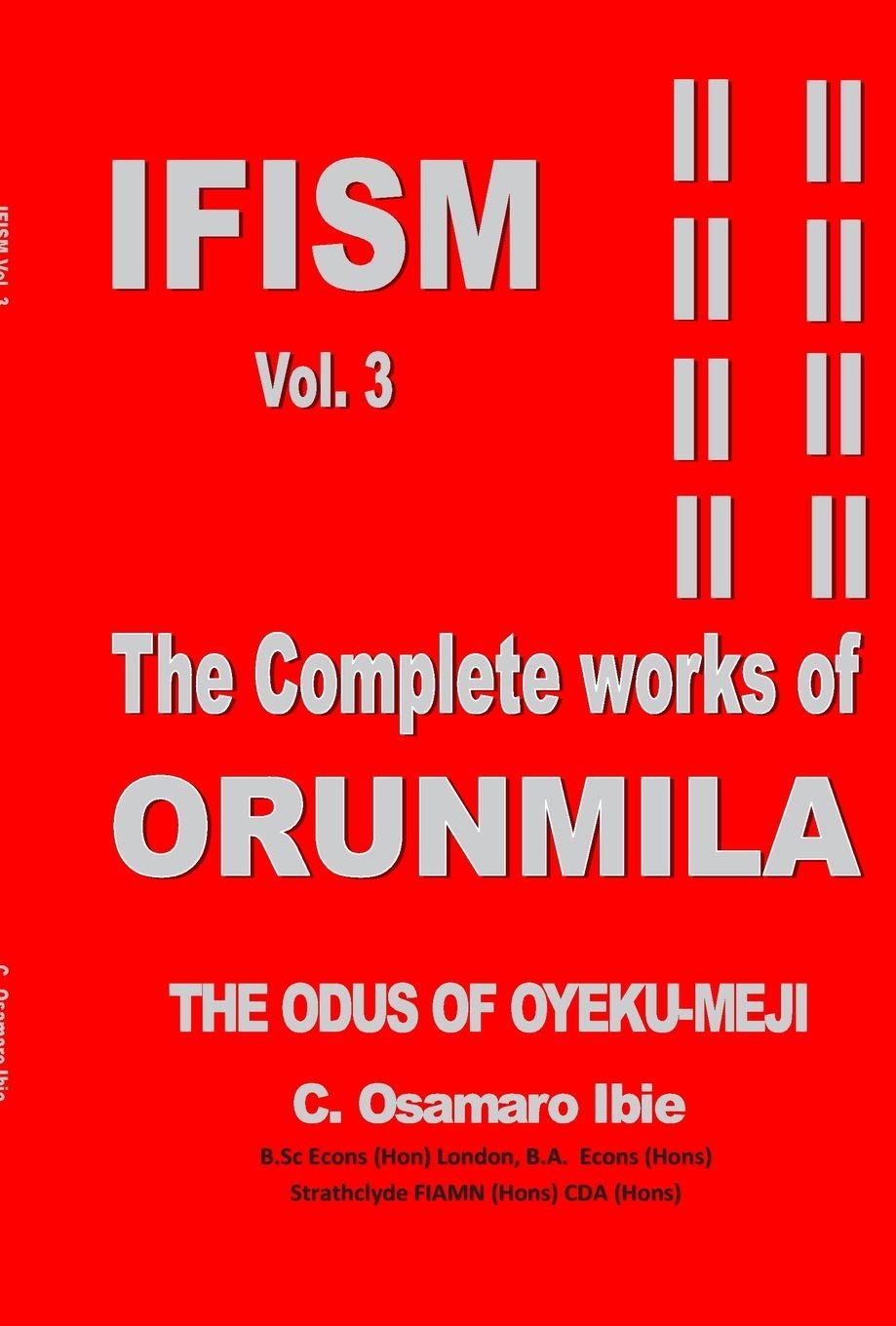 Kniha IFISM VOL. 3 C. Osamaro Ibie