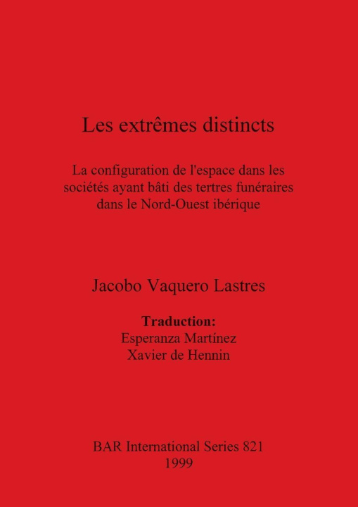 Kniha Les extr mes distincts Lastres. Jacobo Vaquero