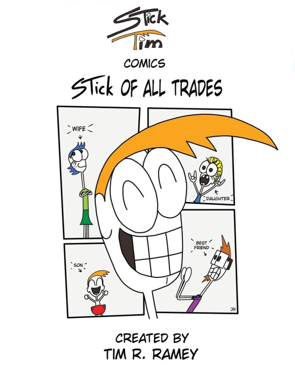 Livro STick Tim Comics Tim R. Ramey