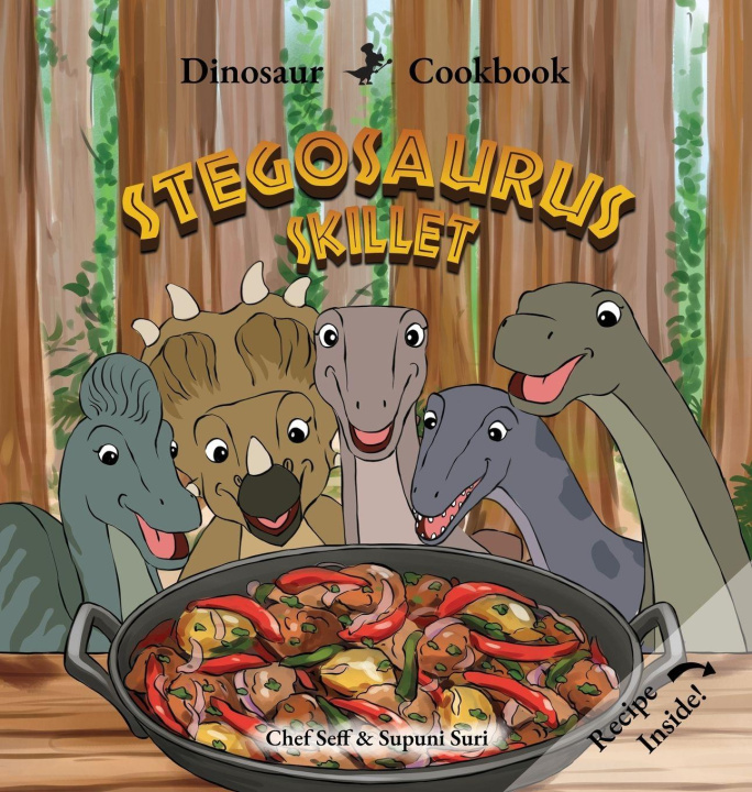 Kniha Dinosaur Cookbook Chef Seff