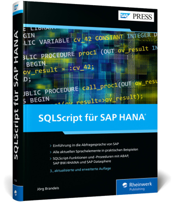 Boek SQLScript für SAP HANA Jörg Brandeis