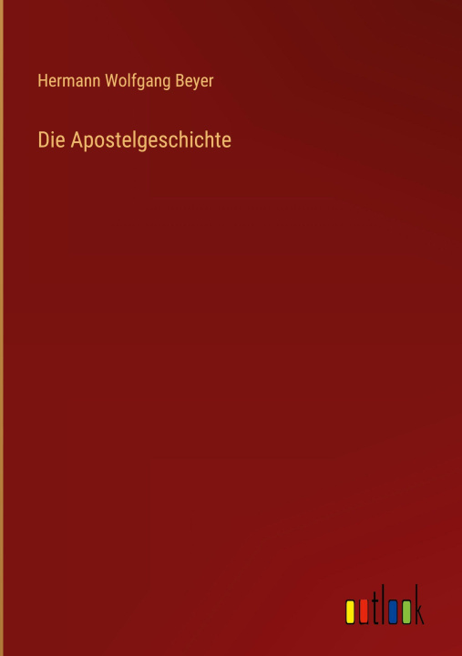 Kniha Die Apostelgeschichte 