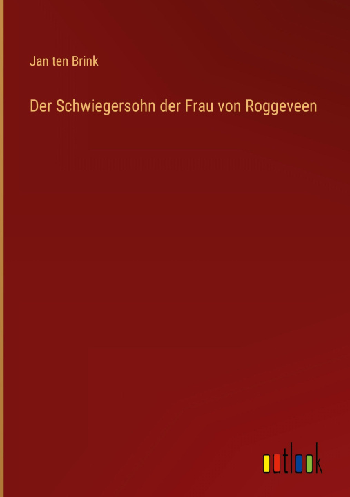Kniha Der Schwiegersohn der Frau von Roggeveen 
