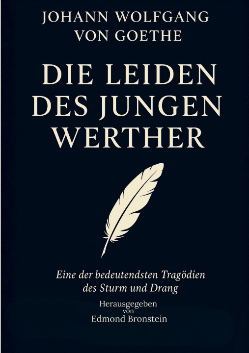 Knjiga Die Leiden des jungen Werther Edmond Bronstein