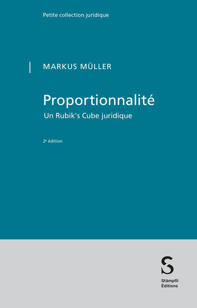 Kniha Proportionnalité Markus Müller