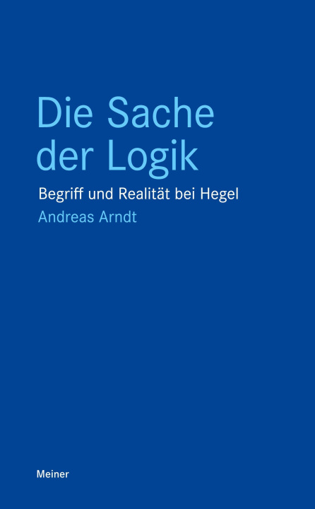 Kniha Die Sache der Logik Andreas Arndt