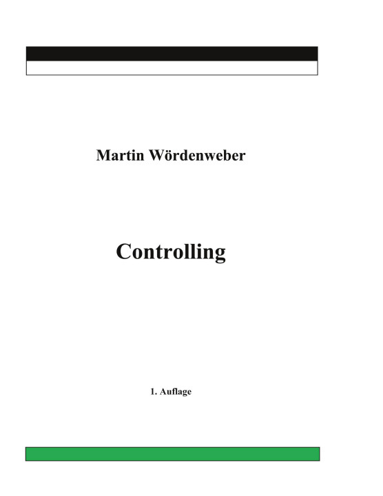 Könyv Controlling Martin Wördenweber
