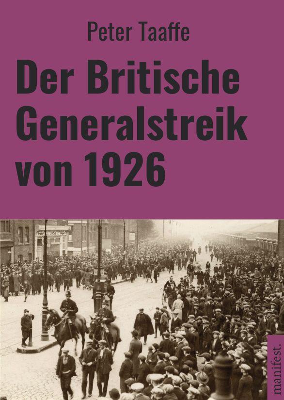 Kniha Der britische Generalstreik von 1926 Peter Taaffe