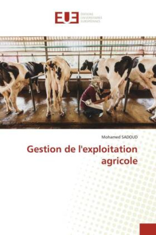 Książka Gestion de l'exploitation agricole Mohamed SADOUD