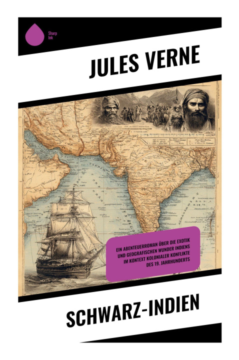 Kniha Schwarz-Indien Jules Verne