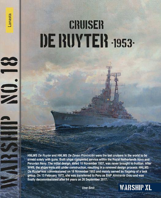 Kniha Cruiser de Ruyter 1953 Uwe Smit