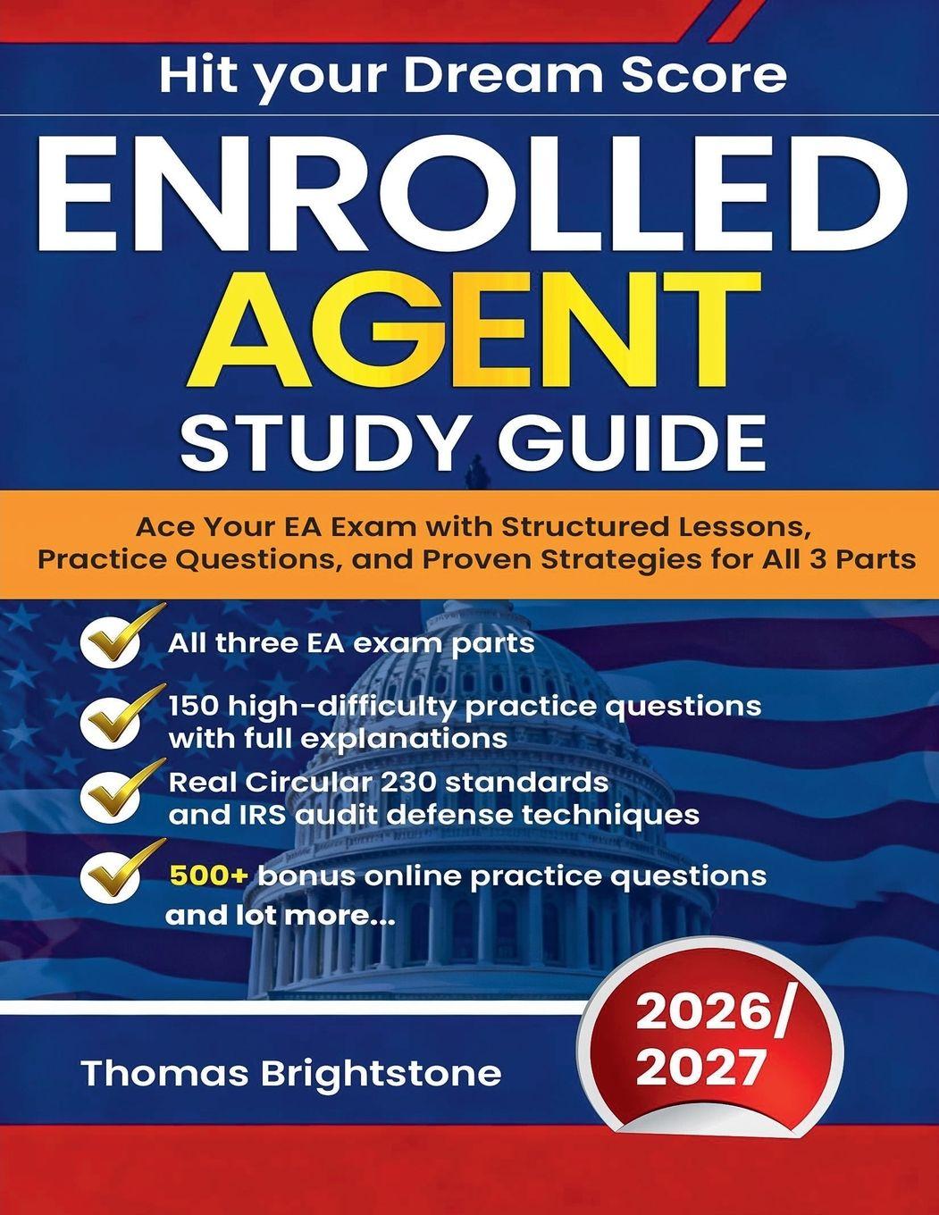 Kniha Enrolled Agent  Study Guide 2026 Thomas Brightstone