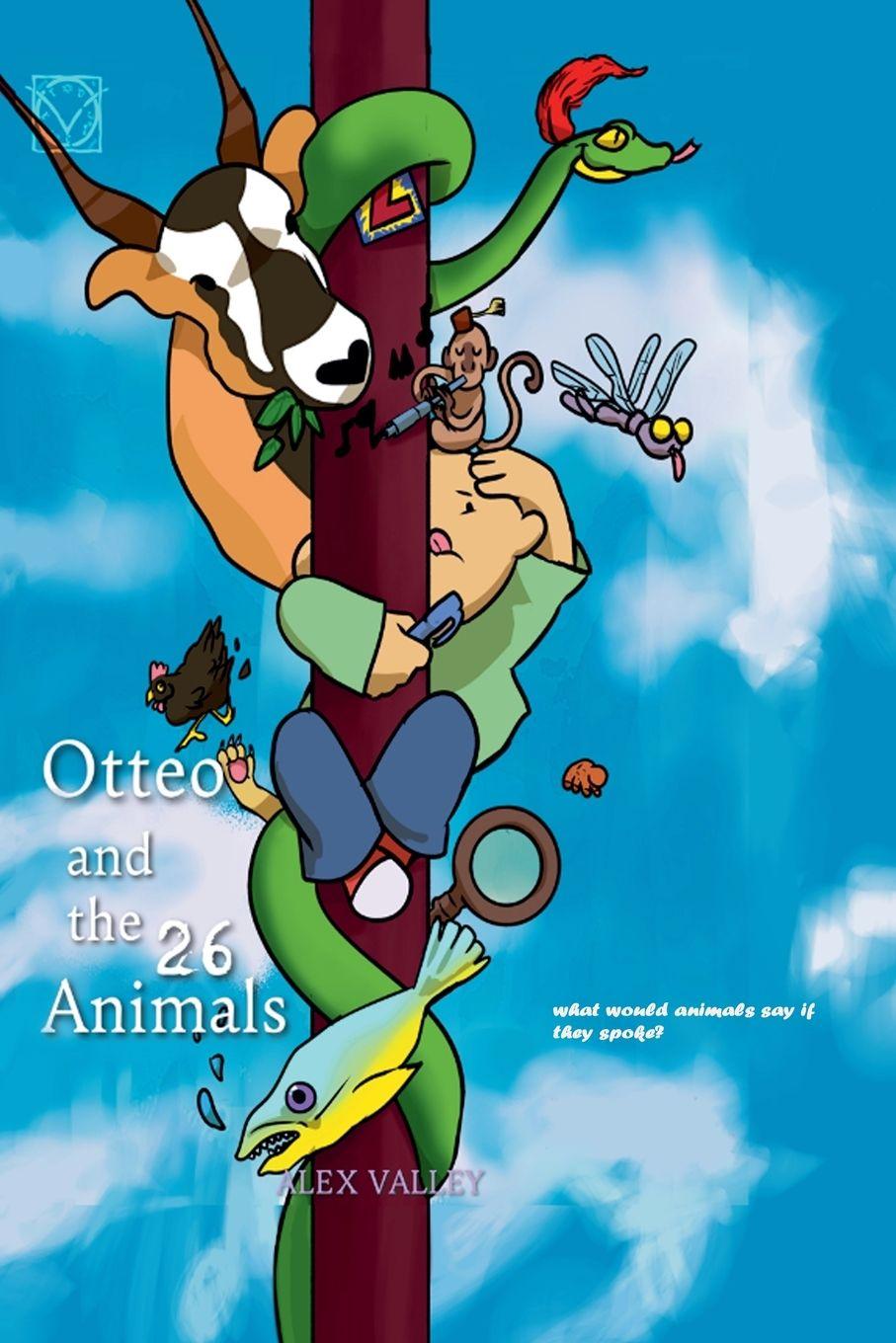 Kniha Otteo and the 26 Animals Alex Valley