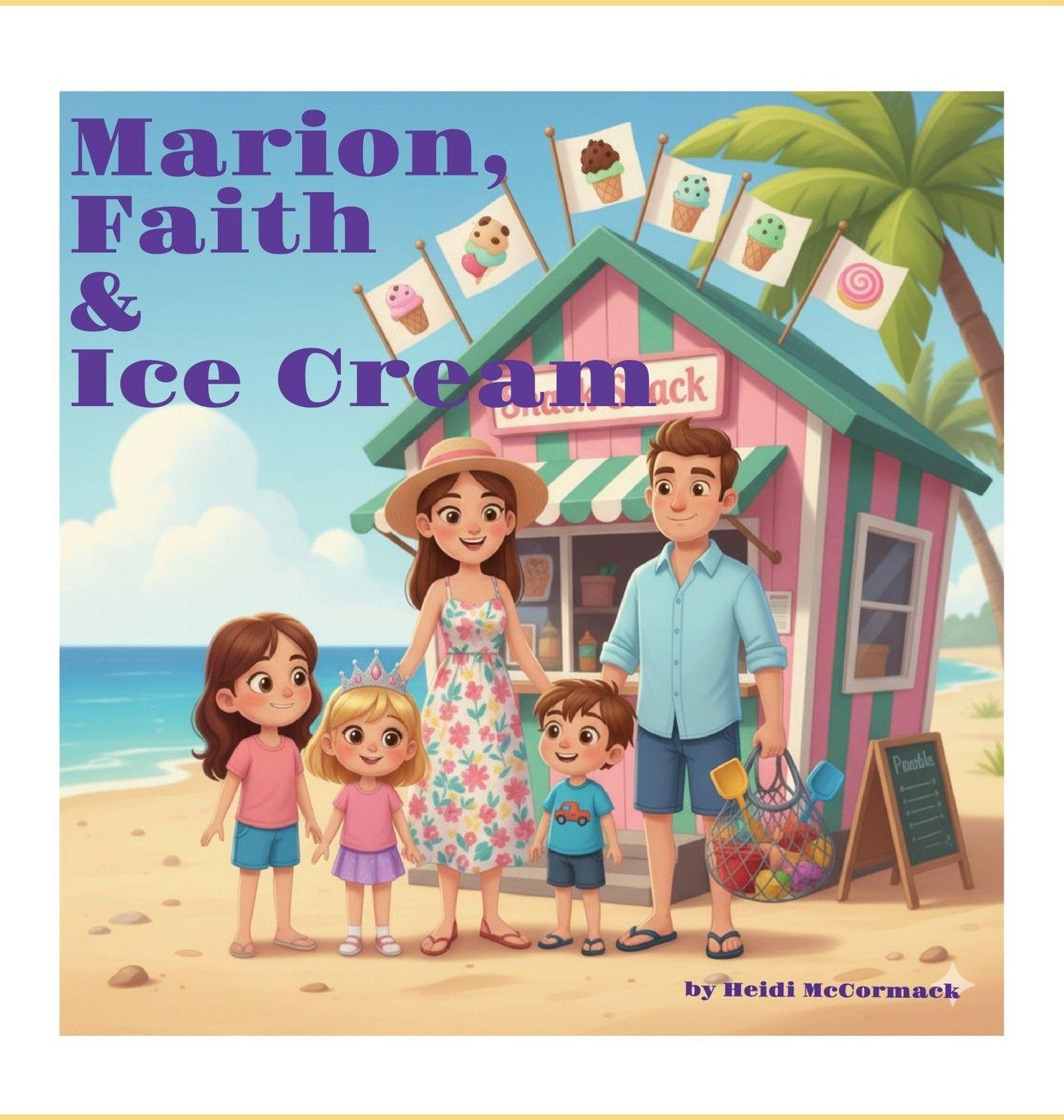 Książka Marion, Faith & Ice Cream Heidi McCormack