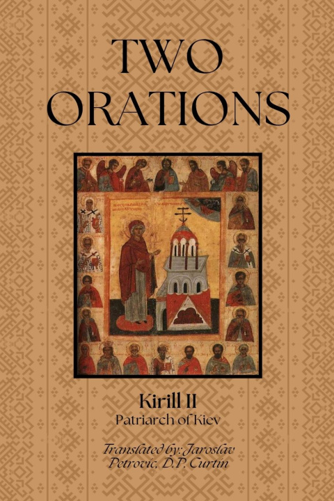 Kniha Two Orations Jaroslav Petrovic