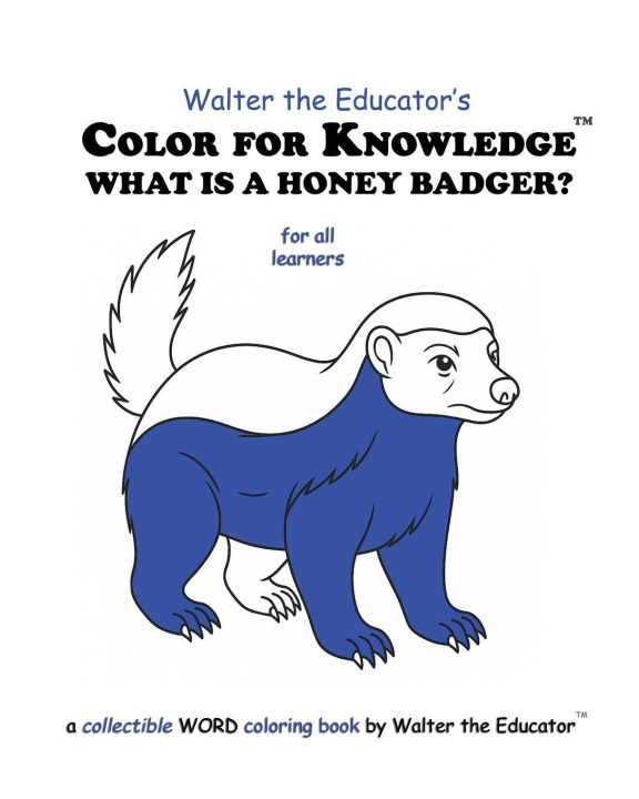 Kniha Color for Knowledge Walter the Educator
