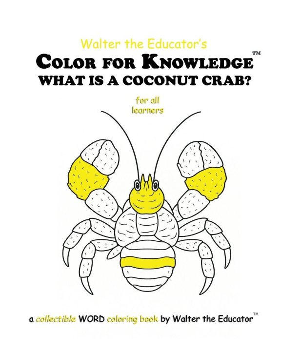 Kniha Color for Knowledge Walter the Educator