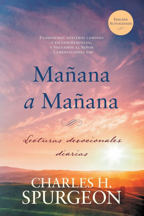 Kniha Mañana a mañana Charles H. Spurgeon