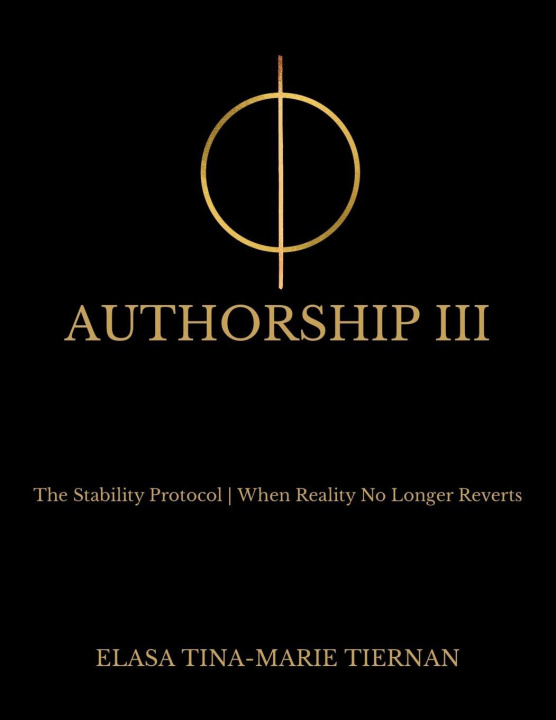 Buch AUTHORSHIP III Elasa Tina-Marie Tiernan