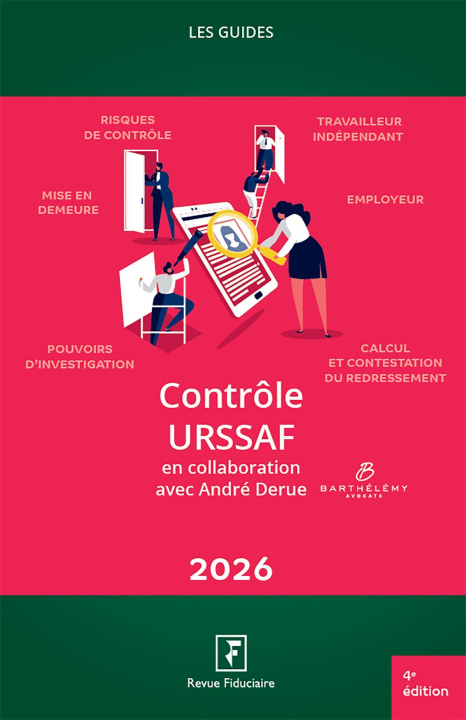 Kniha Contrôle URSSAF Derue