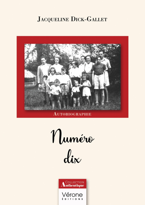 Kniha Numéro dix Jacqueline DICK-GALLET