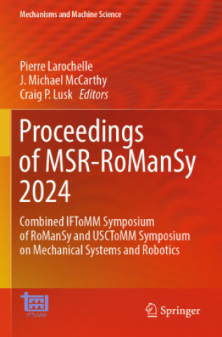 Kniha Proceedings of MSR-RoManSy 2024 Pierre Larochelle