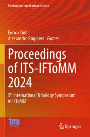 Kniha Proceedings of ITS-IFToMM 2024 Enrico Ciulli