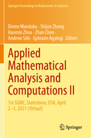 Buch Applied Mathematical Analysis and Computations II Divine Wanduku