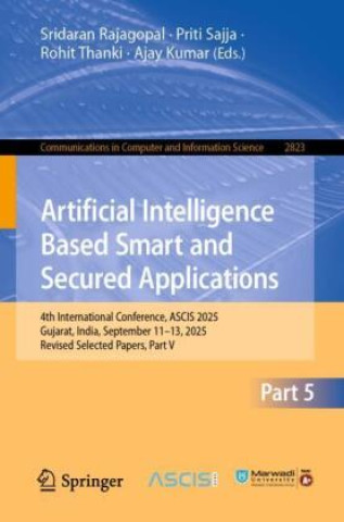 Boek Artificial Intelligence Based Smart and Secured Applications Sridaran Rajagopal